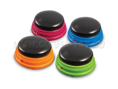 Набор кнопок "Ответ готов! Запиши звук" (4шт) Набор кнопок "Ответ готов! Запиши звук" (4шт)