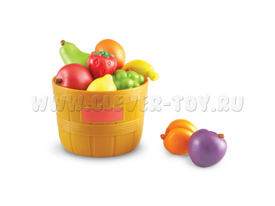 Игровой набор "Фрукты в ведерке" (10 элементов) Игровой набор "Фрукты в ведерке" (10 элементов)