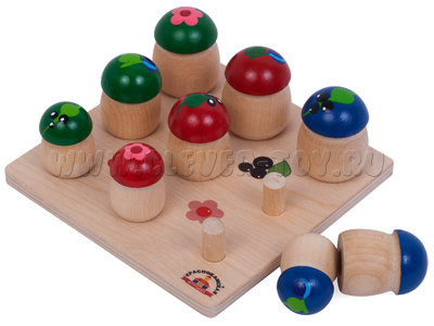 Набор "Грибочки" (9 штук) - остатки Набор "Грибочки" (9 штук) - остатки