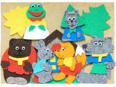 Теремок с игровым полем мини Теремок с игровым полем мини