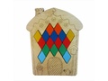 Мозаика-раскраска "Домик" Мозаика-раскраска "Домик"