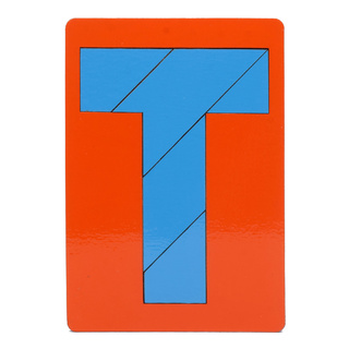 Геометрическая головоломка "Т-образная"