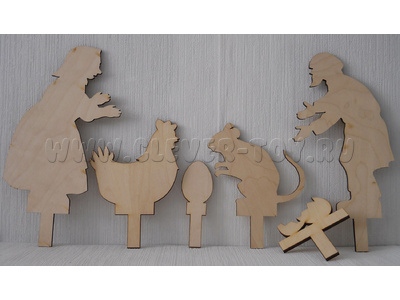 Театр теневой "Курочка Ряба" Театр теневой "Курочка Ряба"