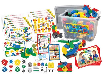 Конструктор Morphun STEM (Шестеренки) Начальный уровень 500 деталей Конструктор Morphun STEM (Шестеренки) Начальный уровень 500 деталей