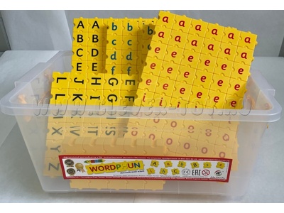 Обучающий конструктор Morphun Upper & Lower Case Letter «ПРОслова» Английский язык Обучающий конструктор Morphun Upper & Lower Case Letter «ПРОслова» Английский язык