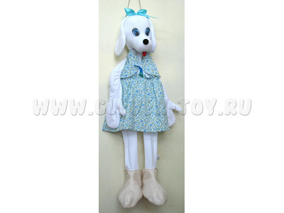 Ростовая кукла "Собачка белая" Ростовая кукла "Собачка белая"