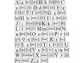 Набор магнитных карточек "Alphabet and transcription" (маленький размер)* Набор магнитных карточек "Alphabet and transcription" (маленький размер)*