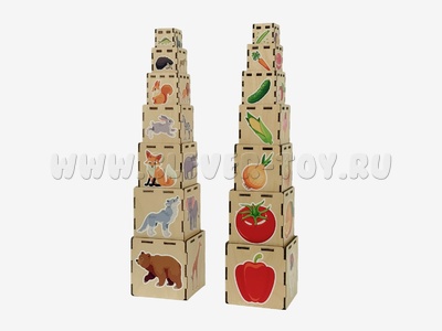 Комплект тематических пирамидок